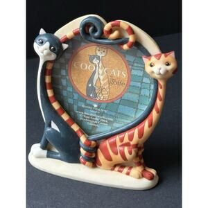 Border Fine Arts Cool Cats Tom & Becky Photo Picture Frame A4435 Toni Goffe 2004